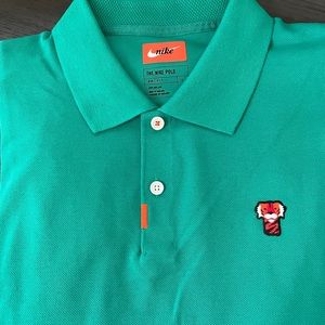 Nike TW Frank Polo Shirt Masters Green sz L